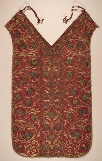 [Chasuble front of religious textile]