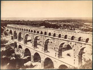 France, Nimes, “Roman Aqueduct"
