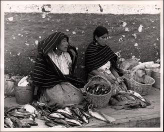 Tarascan Fish Sellers, Patzcuano, Mexico 1969