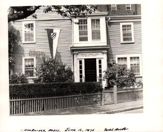 Cambridge, Massachusetts [Radcliffe Alumnae House]