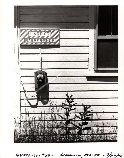 Limerick, Maine, [Larry's Barber Shop]