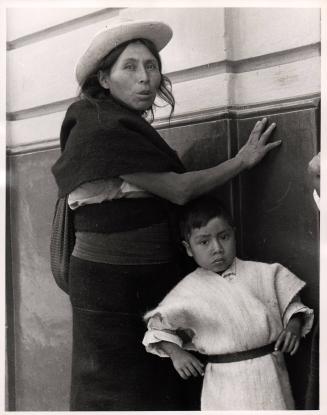 Indian Woman with Boy, San Cristobal Las Casas Chiapas, Mexico