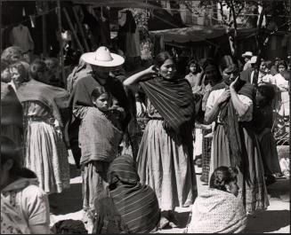 Market Day, Patzcuano, Mexico