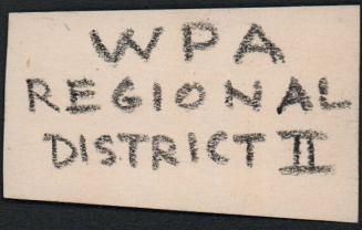 "Now would that be the Ohio Valley?" [small WPA sign that has come loose]