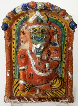[Wall plaque of Lord Ganesh]