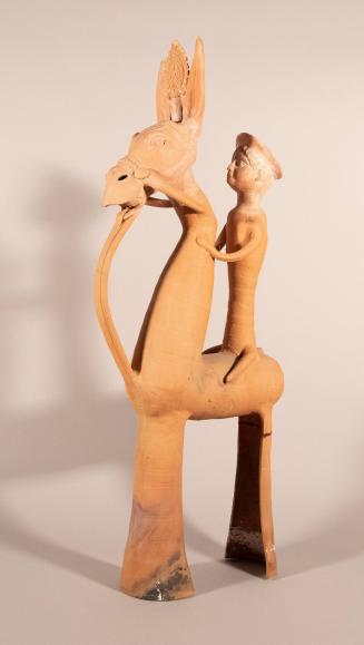 Votive horse and rider