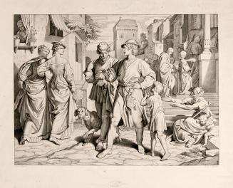 [Courtyard, Two Men Talking]