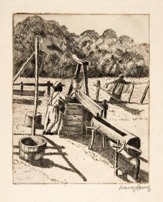 [Boy at well]