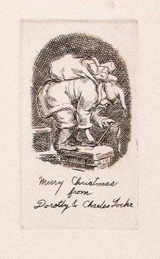 Christmas Cards (Santa at the Chimney)