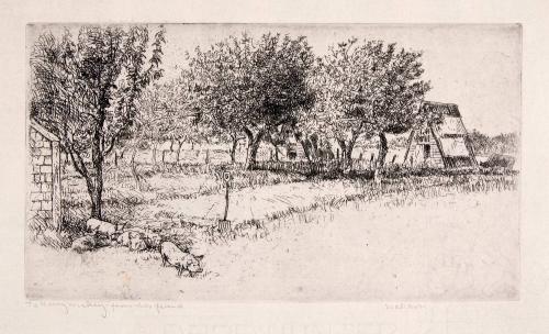 Pigs in an Orchard No. 2