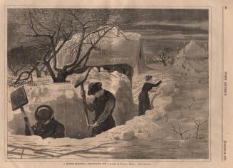 A Winter Morning--Shovelling Out