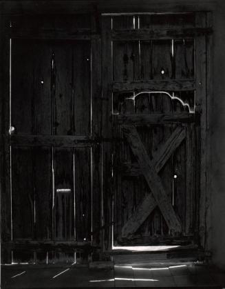 Patio Gate at Georgia O'Keeffe's Abiquiu House, New Mexico 1962