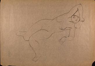 [Reclining nude woman]