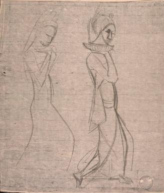 [Figure study of person walking]