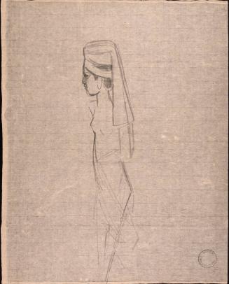 [Figure study of woman]