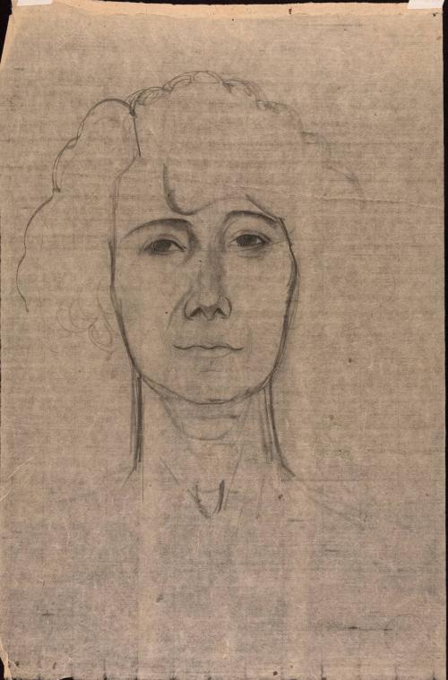 [Figure study of face]