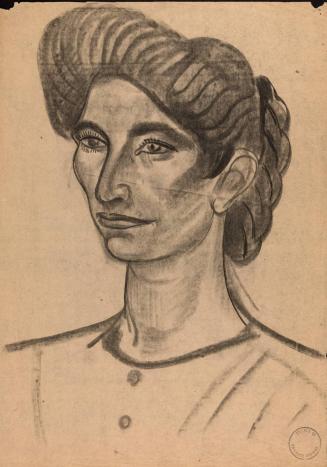 [Woman's head]