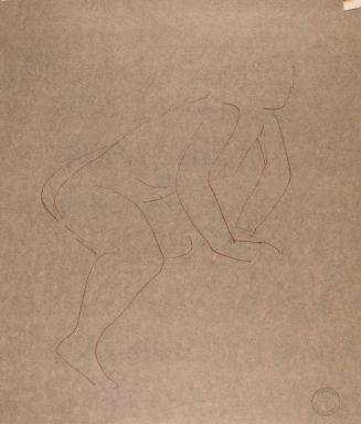 [Nude figure study]