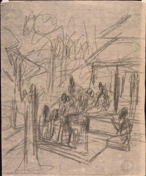 [Group of figures study]