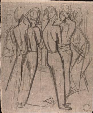 Group of standing figures