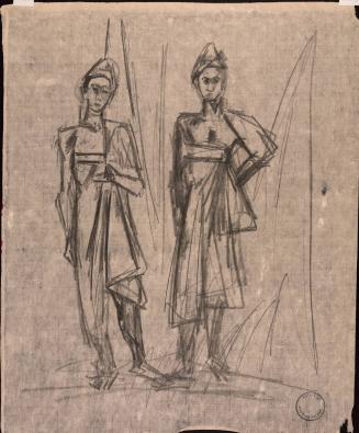 [Two standing figures]