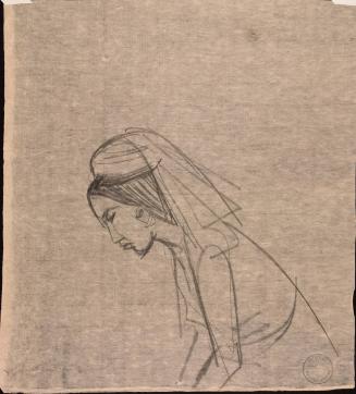 [Woman bent over]