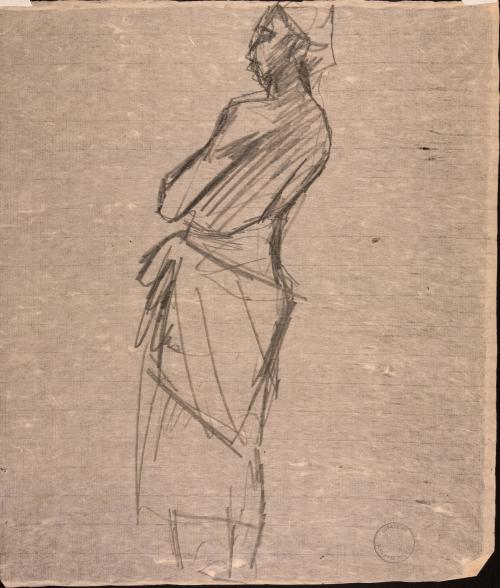 [Standing figure]
