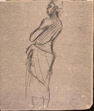 [Standing figure]