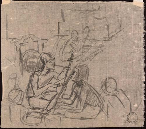 [Study of group of figures]