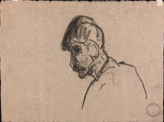 Portrait of a man in profile