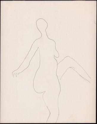 Outline of female figure