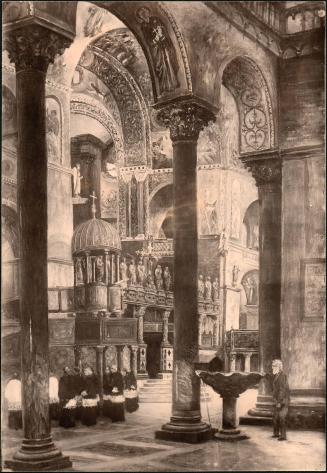 [Photo of painting, interior of church (unidentified)]