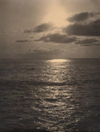 untitled [ocean/horizon, cloudy sky, sunset]