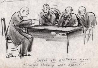 "Have you gentlemen ever discussed [pub- "considered"] changing your appeal?"