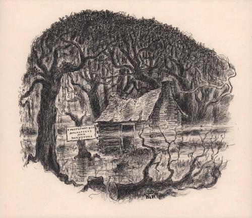 The log-house...how often they returned in dreams!