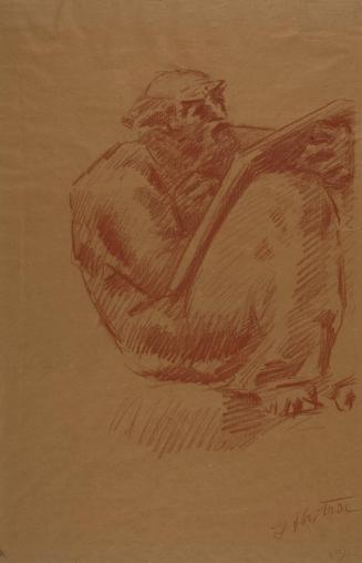 Study of Man Reading