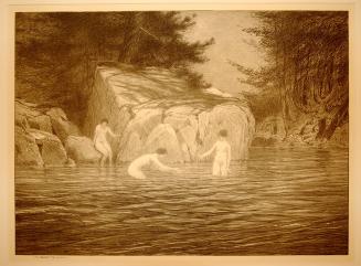 Three Bathers