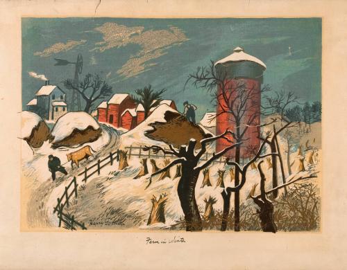 Farm in Winter