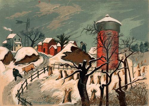 Farm in Winter