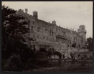 [Warwick Castle, exterior view]