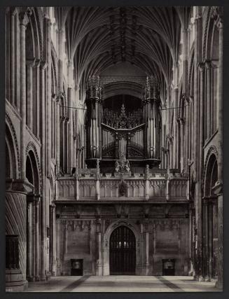 [Norwich Cathedral, interior view]