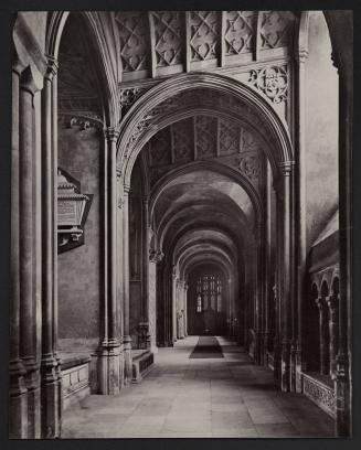 [Norwich Cathedral, interior detail, Bishops Nisc’s Chantery]