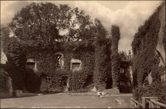 [Raglan Castle, the Fountain Court]