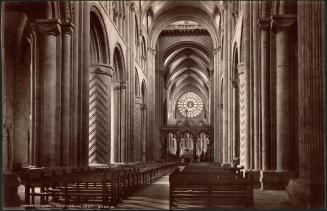 [Durham Cathedral, Nave Looking East]