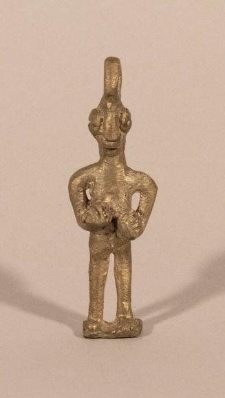 [Standing female figure]