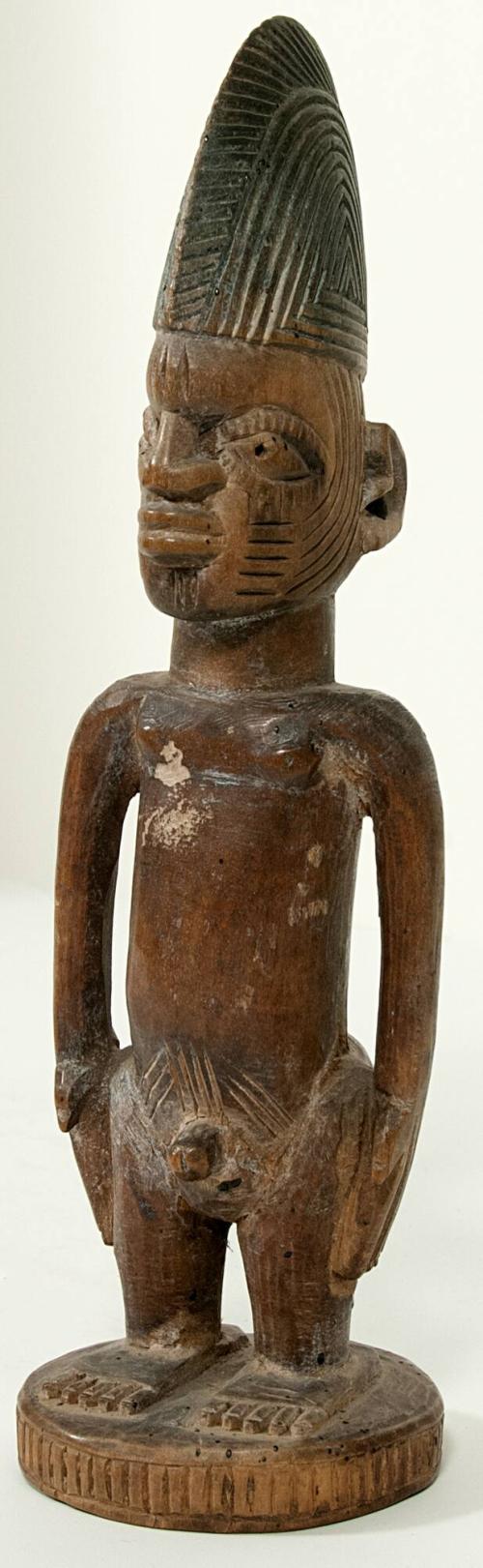 [Ibeji Male Figure]