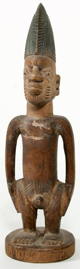 [Ibeji Male Figure]