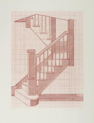 Staircase with Grid # 1