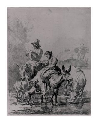 The Shepherdess on the Donkey