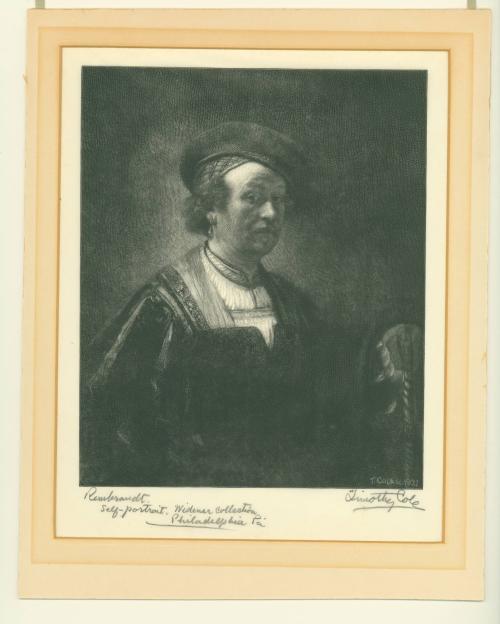 Rembrandt (after Self-Portrait)